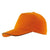 Branded Promotional 5 PANEL SANDWICH-CAP in Orange Baseball Cap From Concept Incentives.