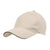 Branded Promotional BASEBALL SANDWICH CAP in Beige Baseball Cap From Concept Incentives.