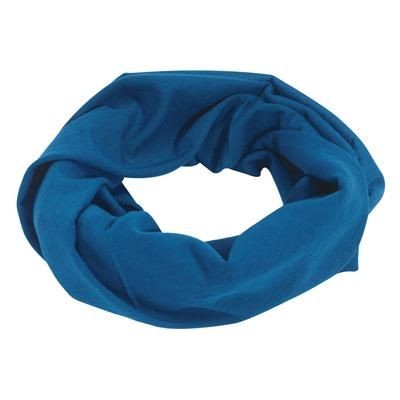 Branded Promotional TRENDY MULTIFUNCTION HEADWEAR in Light Blue Head Band From Concept Incentives.