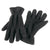 Branded Promotional FLEECE GLOVES in Black Gloves From Concept Incentives.