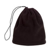 Branded Promotional VARIOUS 2-IN-1 FLEECE SCARF & CAP in Black Hat From Concept Incentives.