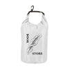 Branded Promotional DRYBAG 5 L WATERTIGHT BAG in White Bag From Concept Incentives.