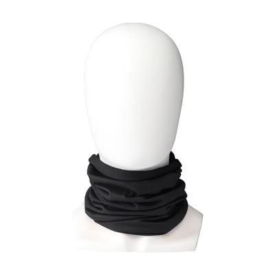 Branded Promotional BANDANA in Black Bandana From Concept Incentives.