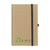 Branded Promotional POCKET ECO A6 NOTE BOOK in Natural Jotter From Concept Incentives.