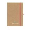 Branded Promotional CORKNOTE A5 NOTE BOOK in Red Notebook from Concept Incentives.