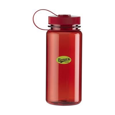 Branded Promotional CAPTURE DRINK BOTTLE in Red Sports Drink Bottle From Concept Incentives.