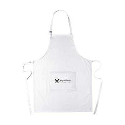 Branded Promotional COCINA 180G APRON in White Apron From Concept Incentives.