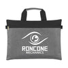 Branded Promotional DOCUTRAVEL PRO BRIEFCASE in Grey Bag From Concept Incentives.