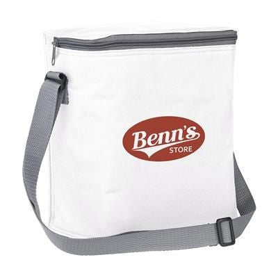 Branded Promotional FRESHCOOLER 12 PACK COOL BAG in White Cool Bag From Concept Incentives.