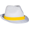 Branded Promotional MEMPHIS HAT in Yellow Hat From Concept Incentives.