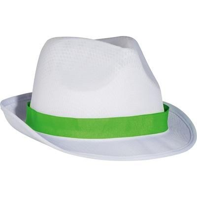 Branded Promotional MEMPHIS HAT in Green Hat From Concept Incentives.