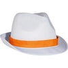 Branded Promotional MEMPHIS HAT in Orange Hat From Concept Incentives.