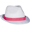 Branded Promotional MEMPHIS HAT in Pink Hat From Concept Incentives.