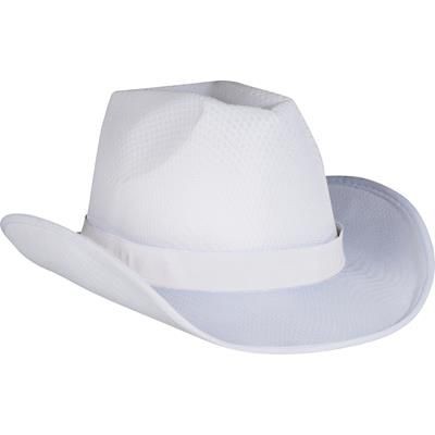 Branded Promotional BALDWIN HAT in White Hat From Concept Incentives.