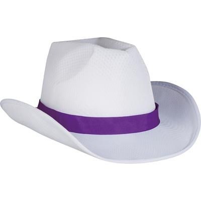 Branded Promotional BALDWIN HAT in Purple Hat From Concept Incentives.