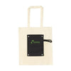 Branded Promotional FOLDY COTTON FOLDING BAG in Black Bag From Concept Incentives.