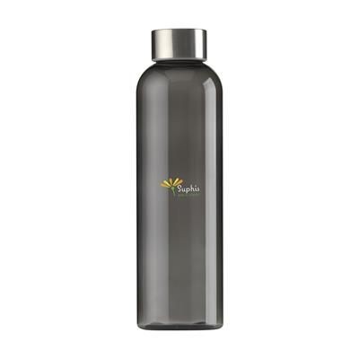 Branded Promotional SENGA 650 ML TRITAN DRINK BOTTLE in Black Sports Drink Bottle From Concept Incentives.