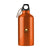 Branded Promotional ALUMINI 500 ML ALUMINIUM METAL WATER BOTTLE in Orange Sports Drink Bottle From Concept Incentives.