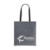 Branded Promotional FELTRO RPET SHOPPER TOTE BAG in Grey Bag From Concept Incentives.