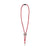 Branded Promotional KEYCORD TUBE SLIDER 0,5 CM LANYARD in Red Lanyard From Concept Incentives.