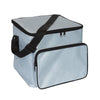 Branded Promotional ICE COOL BAG in Silver Grey Cool Bag From Concept Incentives.