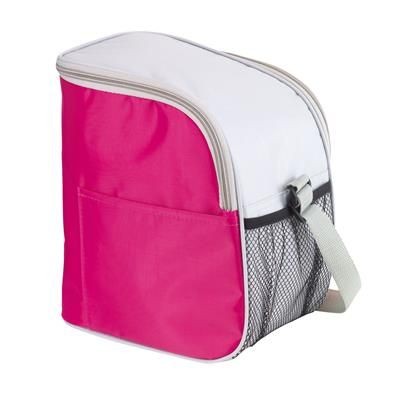 Branded Promotional GLACIAL COOL BAG in Pink Cool Bag From Concept Incentives.