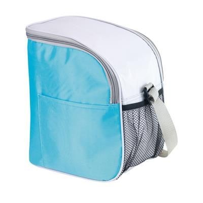 Branded Promotional GLACIAL THERMAL INSULATED COOL BAG in Light Blue Cool Bag From Concept Incentives.