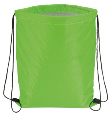 Branded Promotional ISO COOL COOLING BACKPACK RUCKSACK in Pale Green Cool Bag From Concept Incentives.