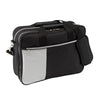 Branded Promotional MEETING REPORTER BUSINESS BAG in Black & Grey Bag From Concept Incentives.