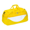 Branded Promotional SPORTS BAG CHAMP in Yellow & White Bag From Concept Incentives.