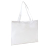 Branded Promotional SHOULDER SHOPPER TOTE BAG in White Bag From Concept Incentives.