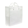 Branded Promotional PALMA FOLDING SHOPPER TOTE BAG in White Bag From Concept Incentives.