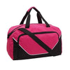 Branded Promotional JORDAN SPORTS BAG HOLDALL in Pink & Black Bag From Concept Incentives.