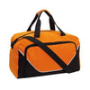 Branded Promotional JORDAN SPORTS BAG HOLDALL in Orange & Black Bag From Concept Incentives.