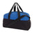 Branded Promotional FITNESS 3 SPORTS BAG in Black & Blue Bag From Concept Incentives.