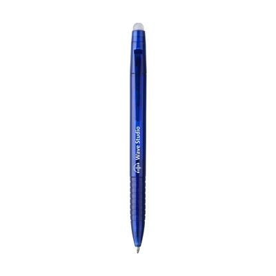 Branded Promotional MAGIC ERASABLE PEN ERASABLE PEN in Blue Pen From Concept Incentives.