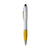 Branded Promotional ATHOSCOLOUR LIGHT-UP TOUCH PEN in Yellow Pen From Concept Incentives.