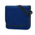 Branded Promotional CLEVER SHOULDER BUSINESS BAG in Blue Bag From Concept Incentives.