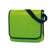 Branded Promotional CLEVER SHOULDER BUSINESS BAG in Green Bag From Concept Incentives.