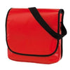 Branded Promotional CLEVER SHOULDER BUSINESS BAG in Red Bag From Concept Incentives.