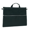 Branded Promotional FILE DOCUMENT BUSINESS BAG in Black Bag From Concept Incentives.
