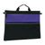 Branded Promotional FILE DOCUMENT BUSINESS BAG in Purple & Black Bag From Concept Incentives.