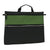 Branded Promotional FILE DOCUMENT BUSINESS BAG in Black & Green Bag From Concept Incentives.