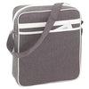 Branded Promotional VINTAGE SHOULDER BAG in Grey Bag From Concept Incentives.