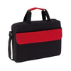 Branded Promotional BRISTOL DOCUMENT BAG in Black & Red Bag From Concept Incentives.