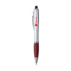 Branded Promotional ATHOSCOLOUR LIGHT-UP TOUCH PEN in Red Pen From Concept Incentives.