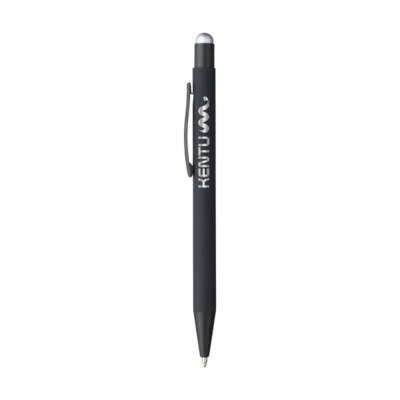 Branded Promotional LASAR PEN in Silver Pen From Concept Incentives.