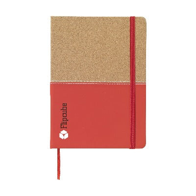 Branded Promotional JOURNAL NOTE BOOK in Red Notebook from Concept Incentives