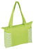 Branded Promotional DOUBLE SHOPPER TOTE BAG in Red & White Bag From Concept Incentives.