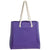 Branded Promotional CAPRI BEACH BAG in Lilac Bag From Concept Incentives.